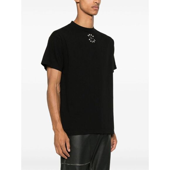 Saint Mxxxxxx Men Logo Cotton T-Shirt - Picture 4 of 5